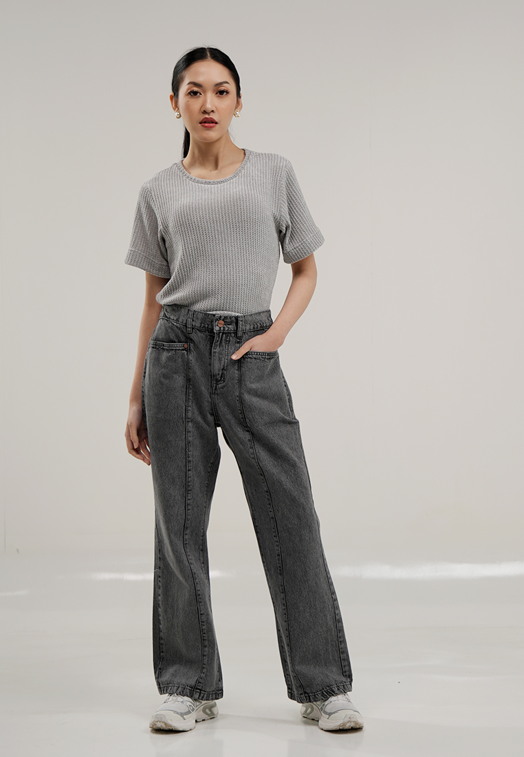 Hardware Clothing Bawahan Celana Panjang Jeans Wanita Bootcut Denim Pants