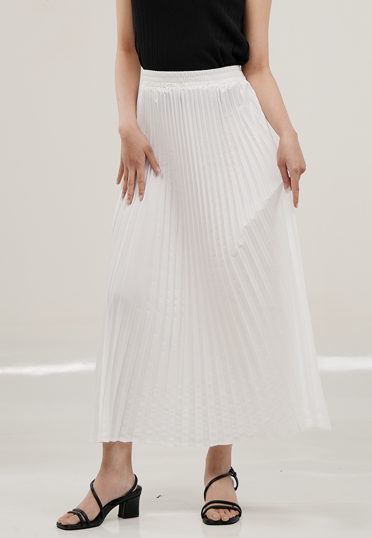 Hardware Clothing Rok Wanita HWR Long Pleated Skirt