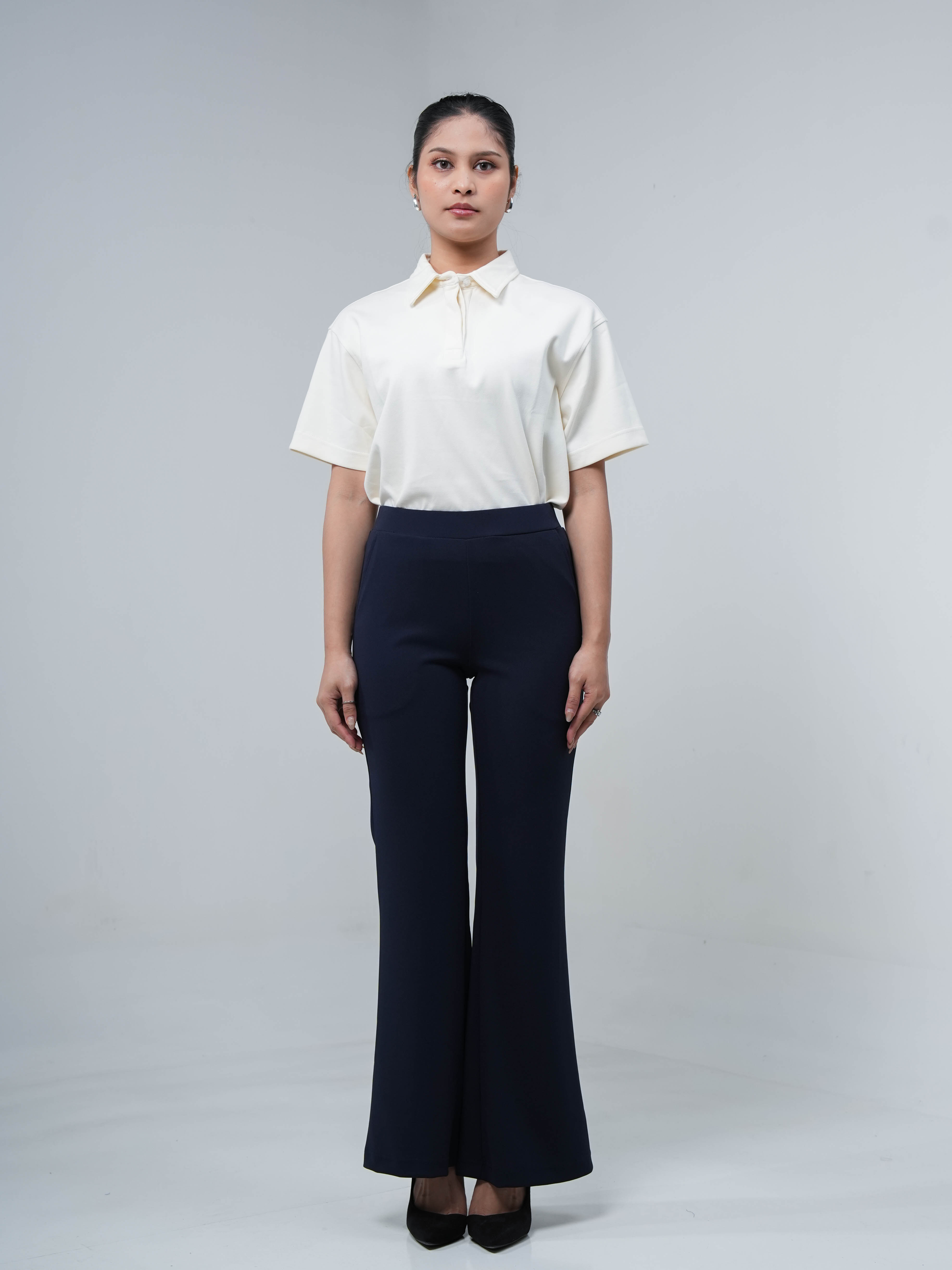 Hardware Clothing Celana Panjang Wanita HEAVY FIT AND FLARE PANTS