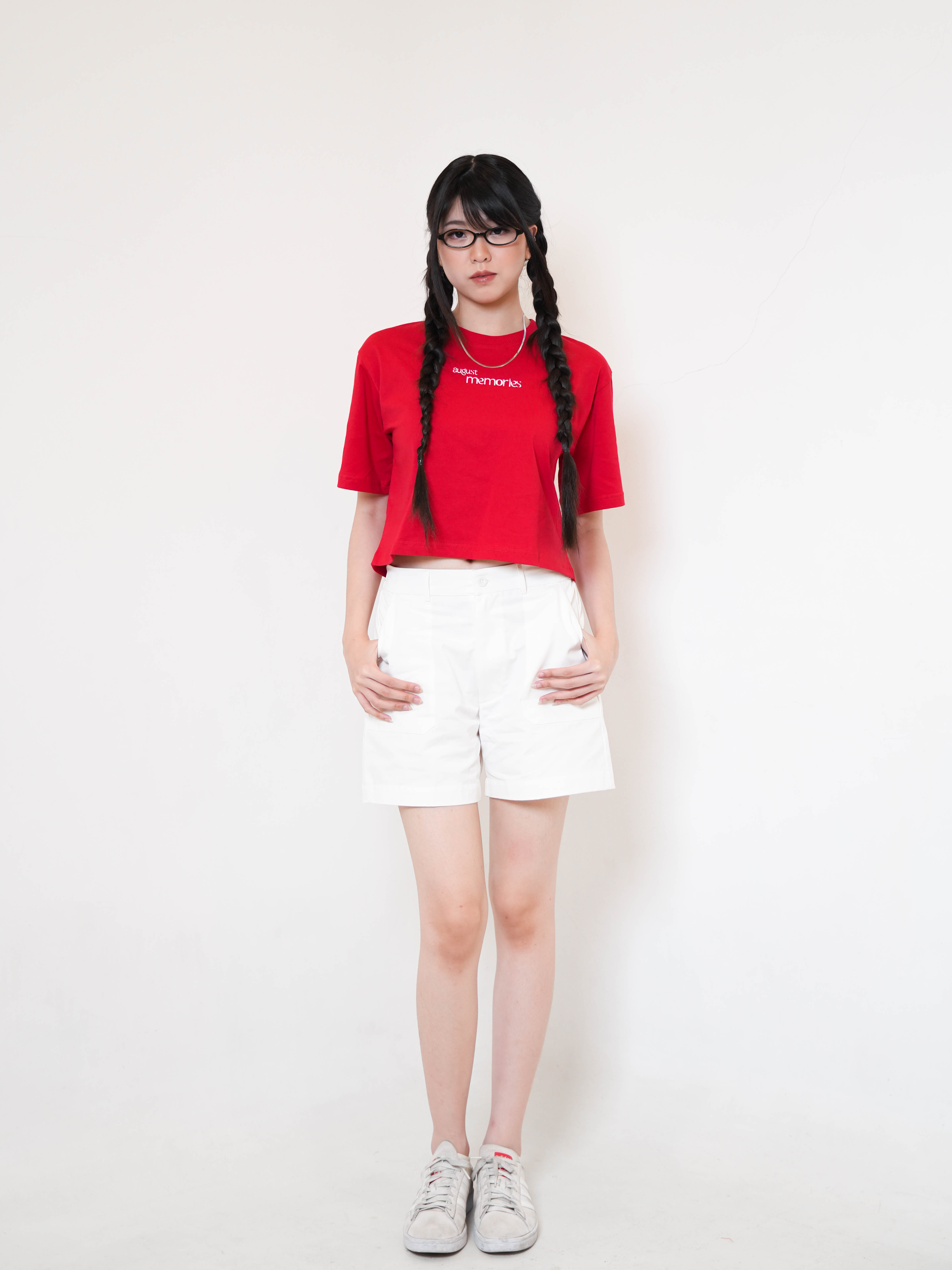 Hardware Clothing Atasan Kaos Lengan Pendek Wanita BASIC CROP T-SHIRT SABLON 