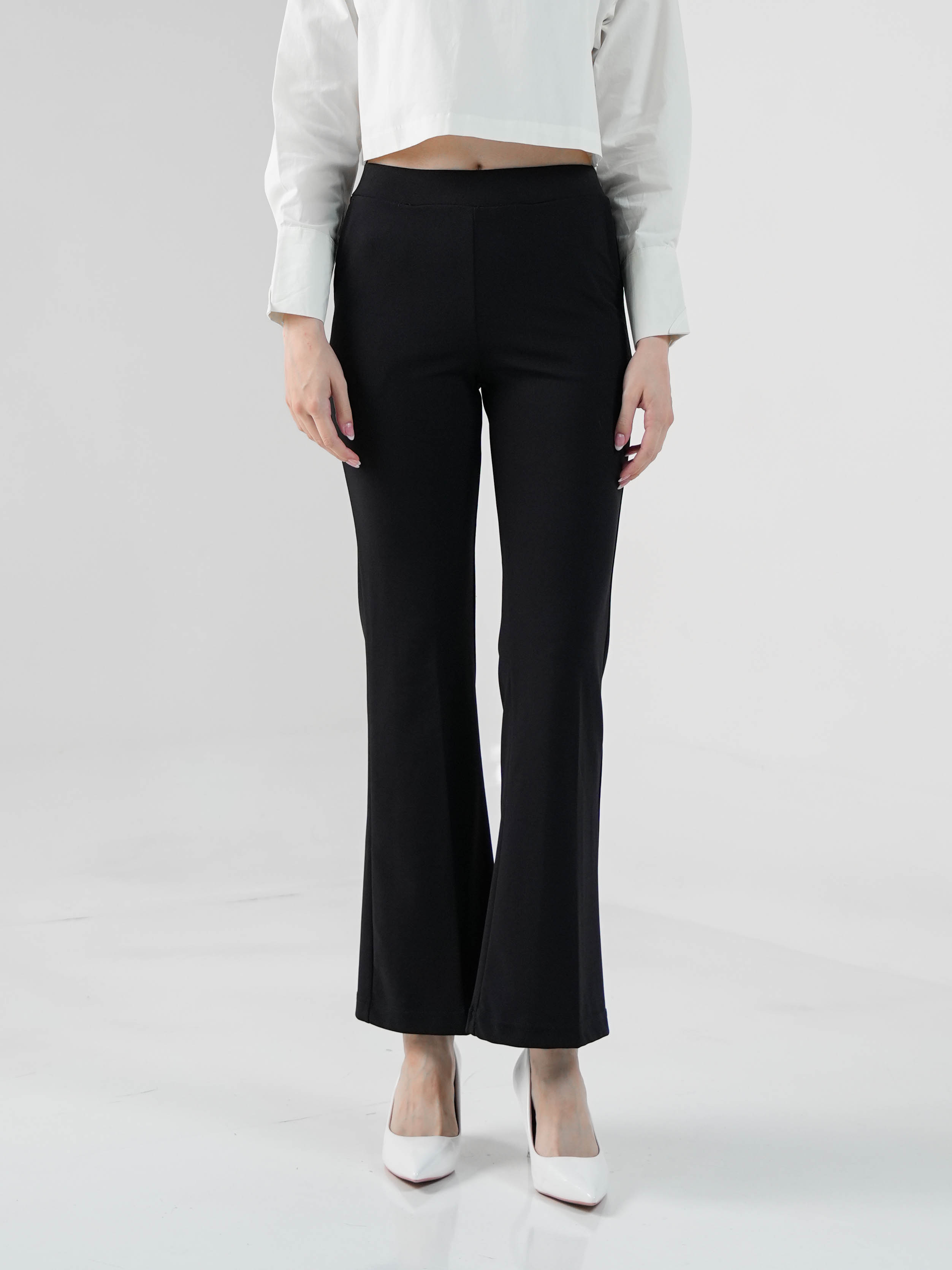 Hardware Clothing Celana Panjang Wanita Hardware Scuba Fit And Flare