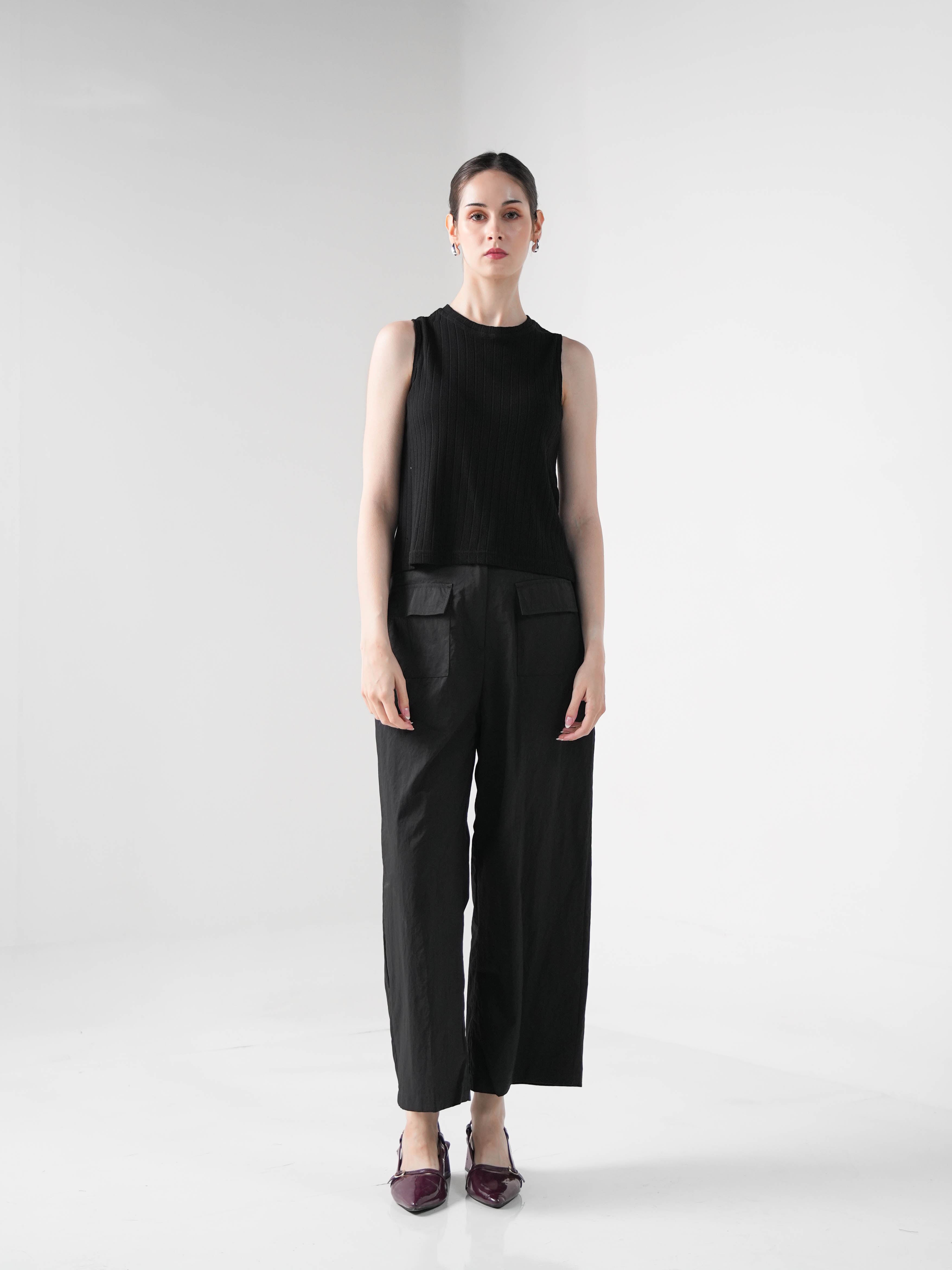 Hardware Clothing Bawahan Celana Panjang Wanita Cargo Pants Basic